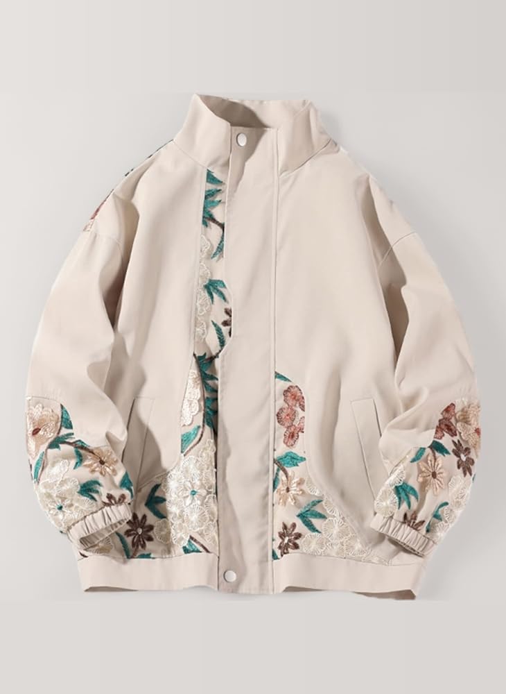 【未使用に近い】【希少】バーバリー　マウンテンパーカー　花柄　M メンズ BURBERRY(バーバリー) 「Parkhurst Logo Parka」マウンテン